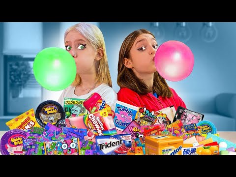 Видео: Пробуем ЖВАЧКИ со Всего МИРА!!