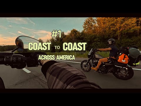 Видео: “Coast to Coast” уволился и уехал в Мотопутешествие по США / ACROSS AMERICA EP#1