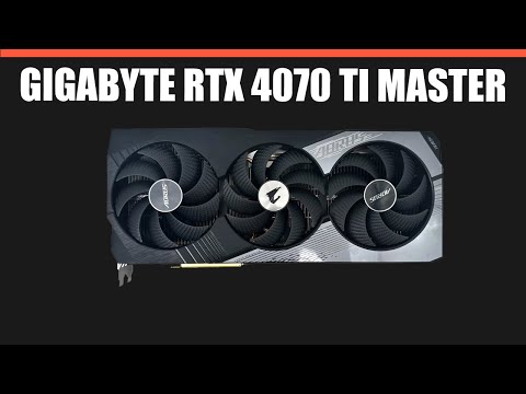 Видео: Видеокарта GIGABYTE RTX 4070 Ti MASTER