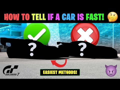 Видео: Как УЗНАТЬ, БЫСТРАЯ ли машина в GT7!