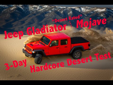 Видео: Испытание Jeep Gladiator в пустыне Мохаве: выдержал ли он?