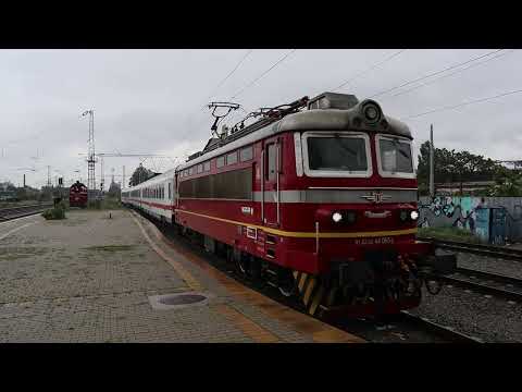 Видео: БВ 3625 "Чайка", ПВ 10112, БВ 1612 и КПВ 60203, уловени на Централна гара София...
