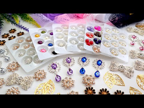 Видео: БОЛЬШАЯ ЗАКУПКА!  Шикарные серединки (кабошоны) и кружево с Aliexpress