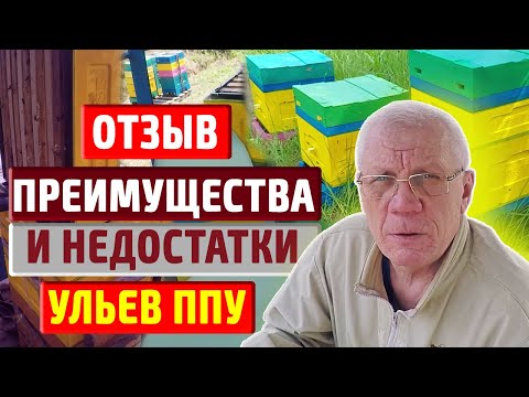 Видео: Пчеловодство и улья ппу. Всё об ульях ппу после эксплуатации.