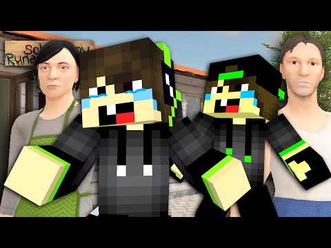 Видео: КАК СБЕЖАТЬ ОТ ЗЛЫХ РОДИТЕЛЕЙ с БРАТОМ в Майнкрафте? Пропавший Друг Вова и Компот! SCHOOLBOY RUNAWAY