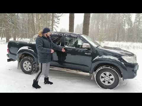 Видео: Toyota Hilux . Рулится и тормозит  лучше прадо.