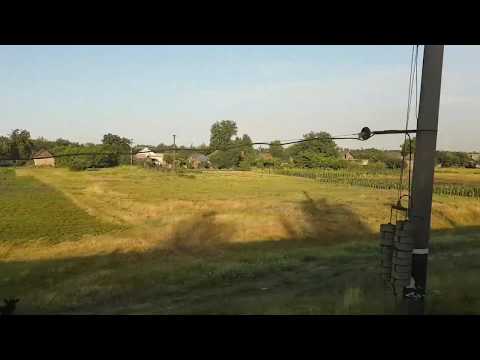 Видео: Вид из окна. ст. Радушное