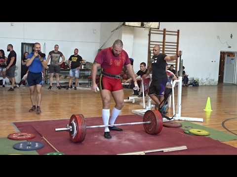 Видео: Мъже 120кг тяга 5/6, Републиканско Първенство Силов Трибой 2018, 3 кръг София