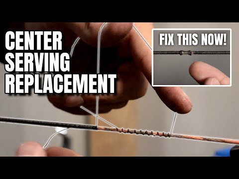 Видео: КАК ЗАМЕНИТЬ центральную часть, комплекты накладок и D-образную петлю на тетиве