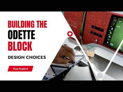 Видео: Создание блока «Одеяло Одетт»