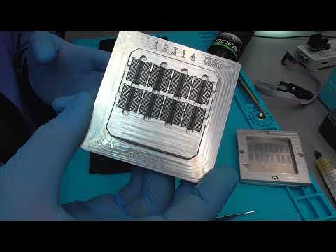 Видео: Как быстро отреболить видеопамять GDDR5 и GDDR6. Способ, которым пользуюсь я.