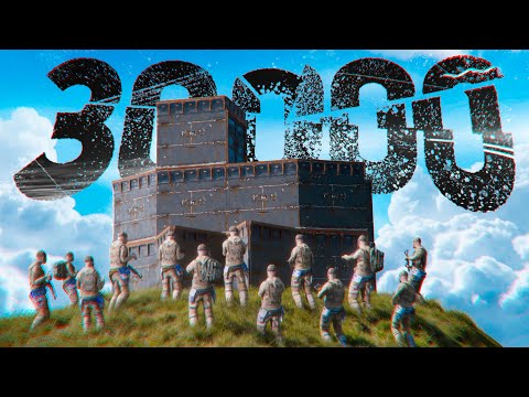 Видео: ДУО 30.000 ЧАСОВ ОТБИВАЕТ РЕЙД КЛАНА В РАСТ / RUST