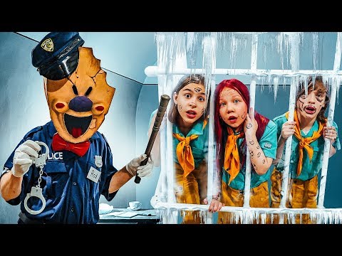 Видео: Скауты 24 ЧАСА В МОРОЗИЛЬНОЙ ТЮРЬМЕ МОРОЖЕНЩИКА Рода! Кто выберется первым?!