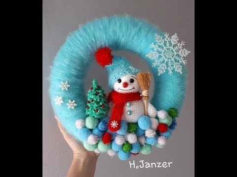 Видео: Как красиво и легко обматать венок ниткой .