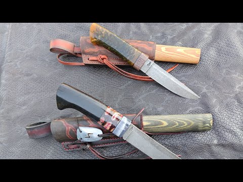 Видео: Обзор двух ножей 