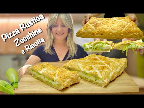 Видео: ДЕРЕВЕНСКАЯ ПИЦЦА С ЦУККИНИ И РИКОТТА 🥒 Быстро и просто Все сырое