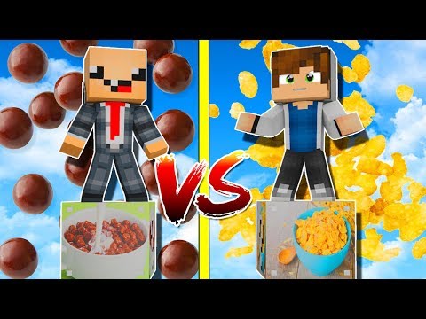 Видео: ШОКОЛАДНЫЕ ШАРИКИ ЛАКИ БЛОК VS ХЛОПЬЯ ЛАКИ БЛОК! НУБ ПРОТИВ ПРО! ВЫЖИТЬ НА 1 БЛОКЕ! #71