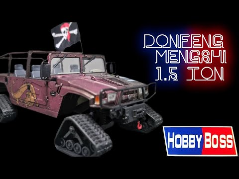 Видео: Вторая жизнь модели DONGFENG MENGSHI 1.5 TON "HOBBY BOSS" 1/35 Model's second life