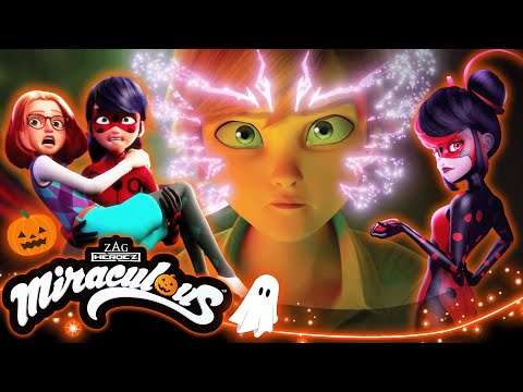 Видео: 🎃 ЖУТКИЕ И ЧУДЕСНЫЕ МОМЕНТЫ 👻 | Хэллоуинский спецвыпуск «Божья коровка и Кот Нуар»
