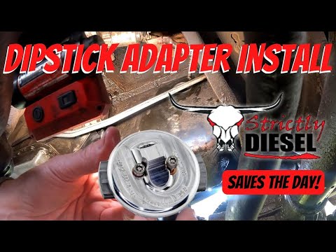 Видео: Ремонт щупа щупа Powerstroke Diesel 7.3 с помощью комплекта адаптеров для ремонта щупа щупа Stric...