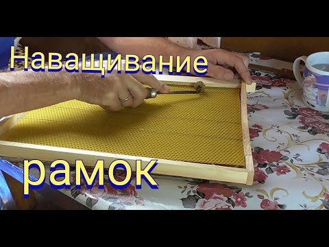 Видео: Как наващить рамки.Натянуть проволоку простым способом.