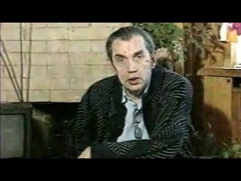 Видео: Интервью с поэтом Робертом Рождественским (1993) (фрагмент)