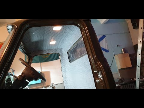 Видео: 9 серия ГАЗ 52 восстановление реставрация перетяжка салона кабины часть 9.    4К Gaz 52 restoration