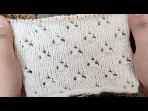 Видео: АЖУРНЫЕ УЗОРЫ СПИЦАМИ / НЕЖНЫЙ И ОЧЕНЬ КРАСИВЫЙ УЗОР СПИЦАМИ МАСТЕР КЛАСС