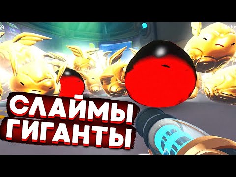 Видео: Slime Rancher. РАЗВОДИМ ГИГАНТСКИХ СЛАЙМОВ!