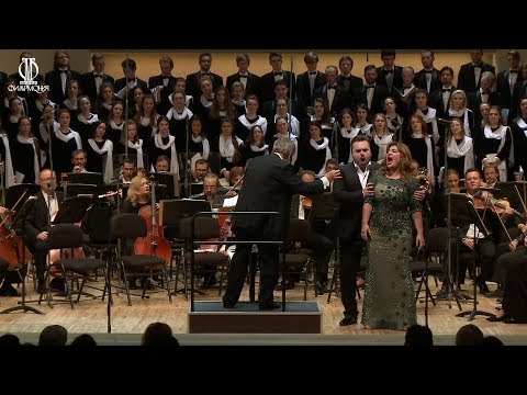 Видео: Василий Ладюк и Вероника Джиоева, финальная сцена из оперы "Евгений Онегин"