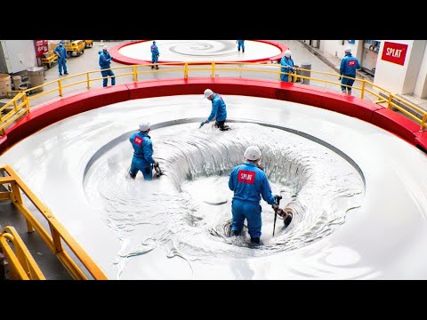 Видео: Это Крупнейшее Производство Зубной Пасты в России! / SPLAT Изнутри