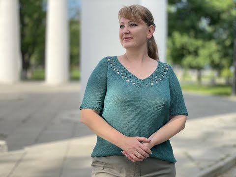 Видео: Футболка "Льняная"