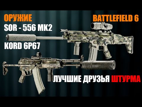 Видео: SOR-556 MK2 и KORD 6P67 Лучшие ШТУРМОВЫЕ ВИНТОВКИ в BF6