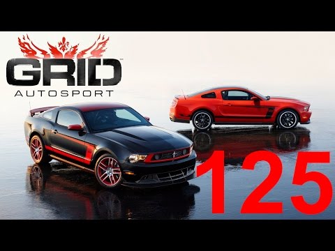 Видео: Прохождение GRID Autosport 125 прокатимся Mustang Boss 302 440 л.с.