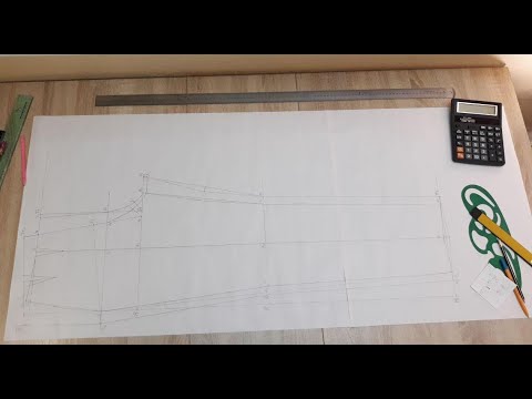 Видео: Построение чертежа женских брюк