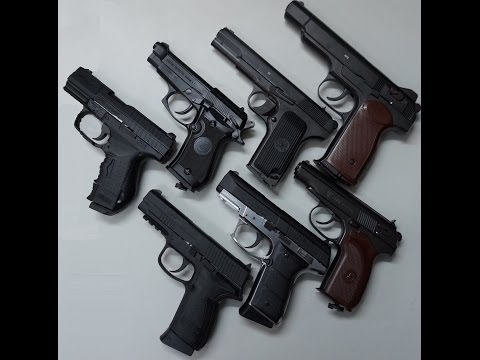 Видео: Самый мощный пневматический пистолет с blow-back (функцией подвижного затвора)