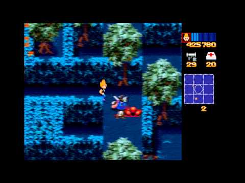 Видео: Zombies Ate My Neighbors Прохождение (Sega Rus) - Part 3