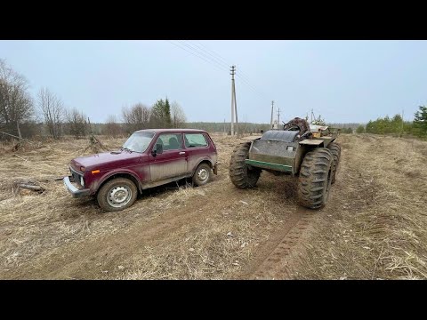 Видео: Двое Суток в ТАЙГЕ за МЕТАЛЛО КЛАДОМ. Нива 4x4 и Каракат загруженны Металлом!