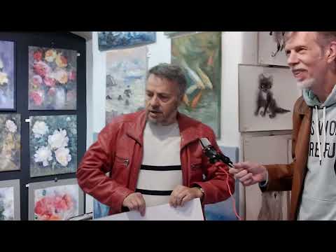 Видео: Художник между искусством и коммерцией — интервью со Славой Мёдом