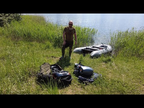 Видео: Лодочный мотор Apache 9.8. Первое знакомство, обкатка, сравнение с Tohatsu 9.8