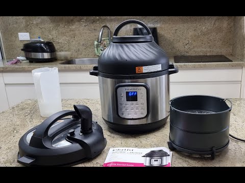 Видео: Мультиварка скороварка гриль Instant Pot + Air Fryer