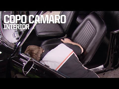 Видео: Установка салона в стандартном стиле на Chevrolet Camaro COPO 1969 года - Musclecar S8, 12