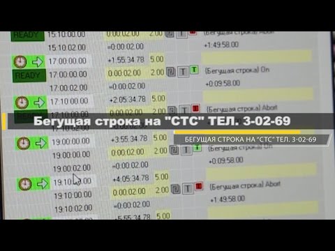 Видео: Изменения в выпуске бегущей строки на телеканале «СТС»