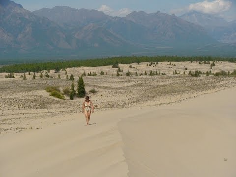 Видео: В ущелье Мраморное через Чарские пески 2008г.