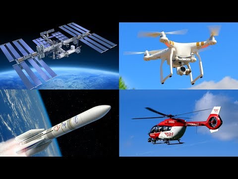 Видео: Изучаем воздушный транспорт и летательные аппараты для детей