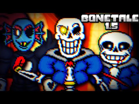 Видео: Disbelief Papyrus walkthrough (levels 1 - 8) | Прохождение Неверующего Папируса - Bonetale 1.5 beta