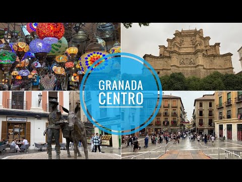 Видео: # 342 Гранада. Центр Города. Granada. Centro