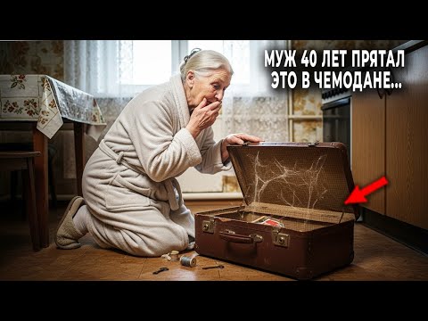 Видео: МУЖ 45 ЛЕТ ЗАПРЕЩАЛ жене трогать старый чемодан  После его похорон она вскрыла замок и онемела