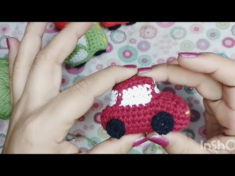 Видео: Вязаная машинка крючком 🚗🚙 #брелки #красивоевязаниекрючком #вязаныебрелки