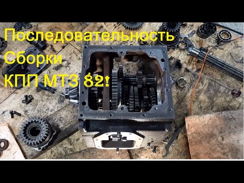 Видео: Сборка последовательность кпп мтз 80